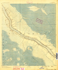 1890s Maps of Bellevue, LA | Pastmaps